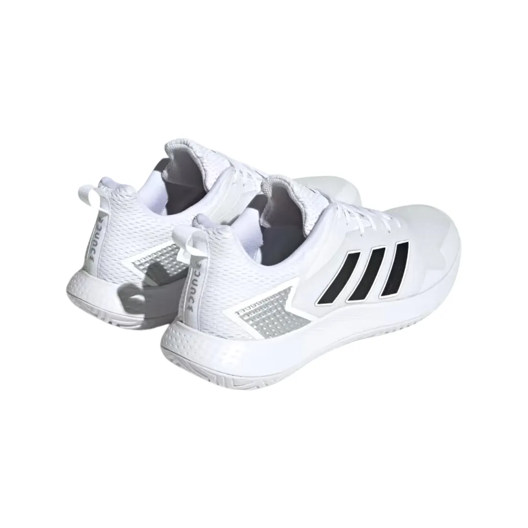 Adidas Defiant Speed Tennis Shoe - Cloud White/Core Black/Matte Silver