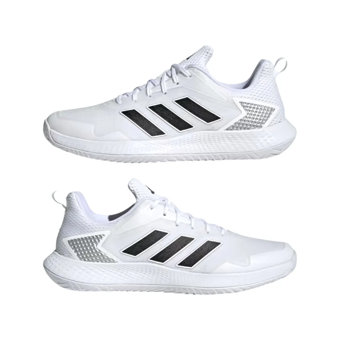 Adidas Defiant Speed Tennis Shoe - Cloud White/Core Black/Matte Silver