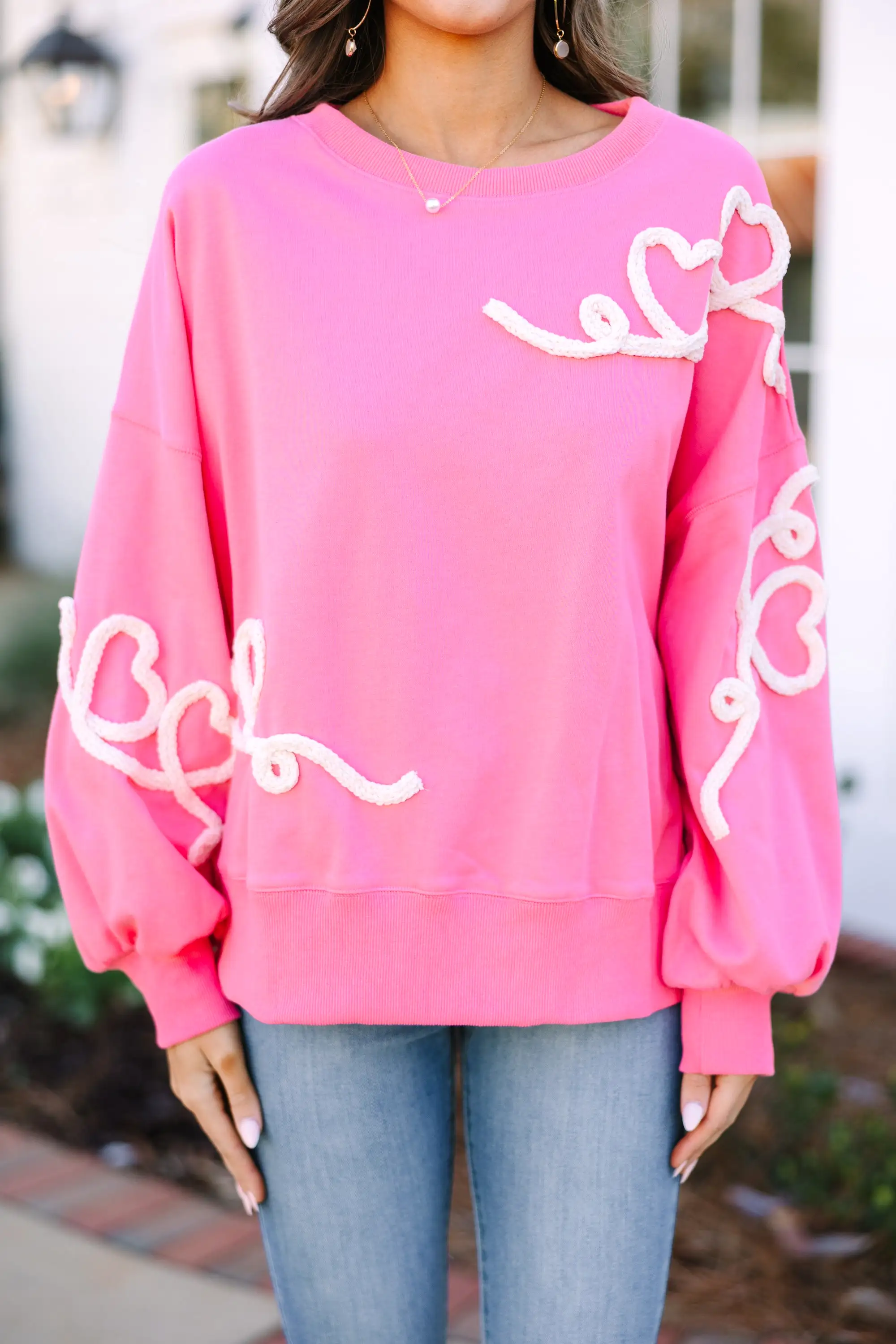 All Your Love Light Pink Pullover