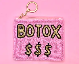 Botox beaded Coin Purse