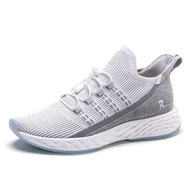 Breathable Reflective Women Tennis Shoes Jogging Vulcanize Footwear