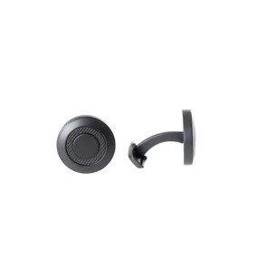 Ferre Milano Cufflinks All Black Matt Finish