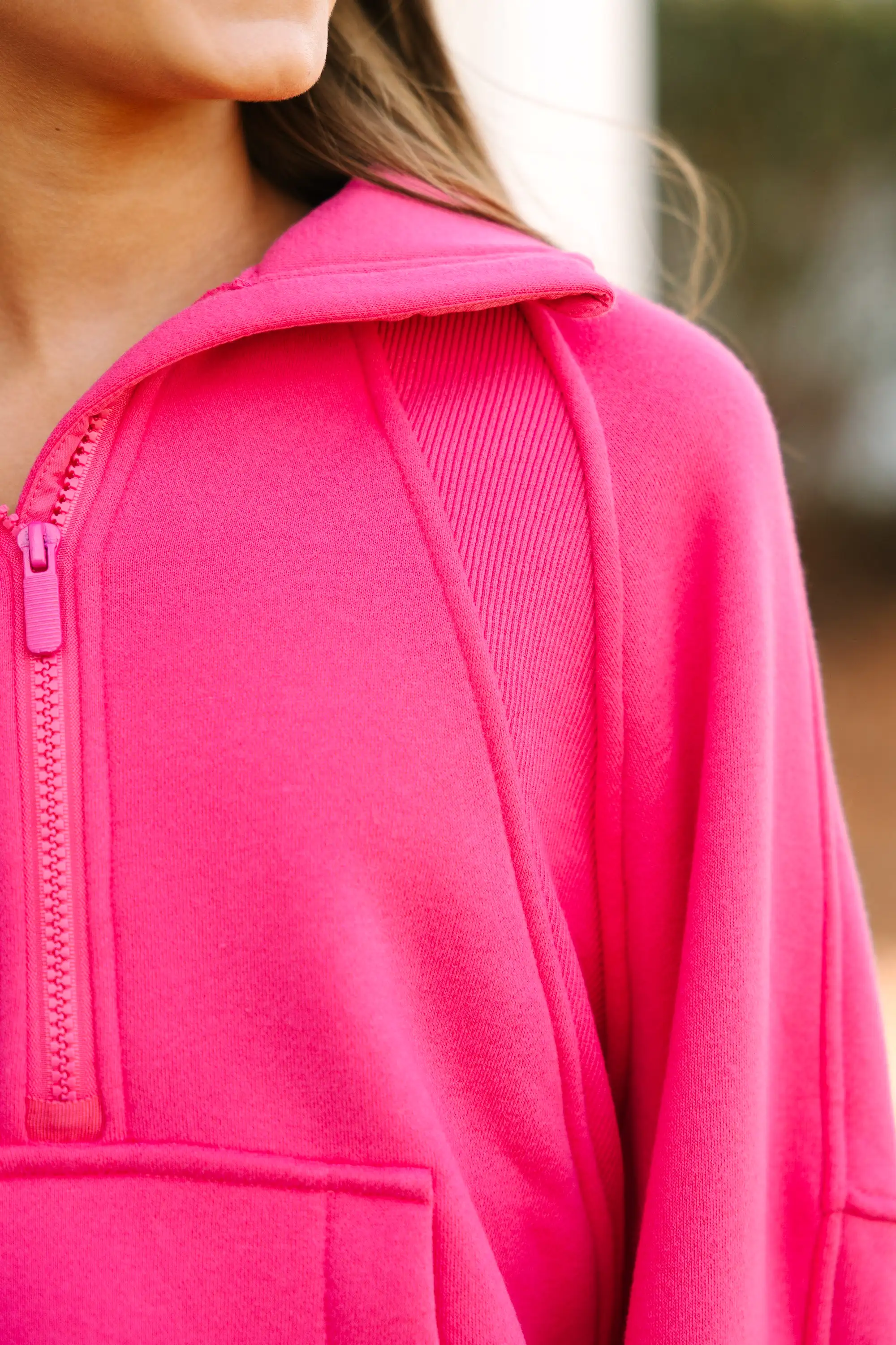 Girls: Always Direct Fuchsia Pink Pullover