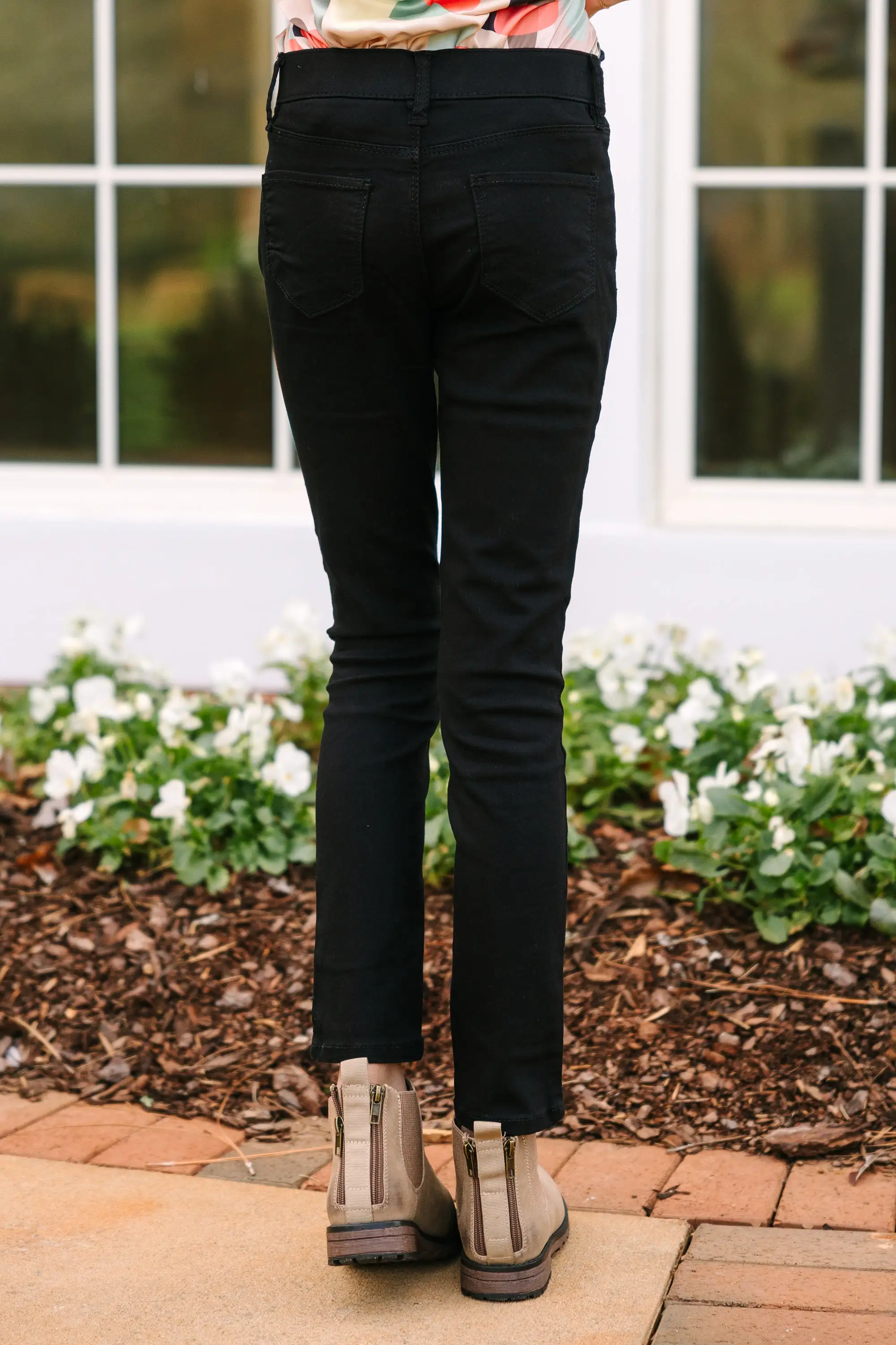 Girls: Go For It Black Skinny Jeans