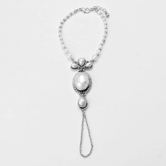 iLLASPARKZ Pearl Accented Hand Chain