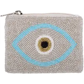 Iscream Eye Beaded Purse Wallet