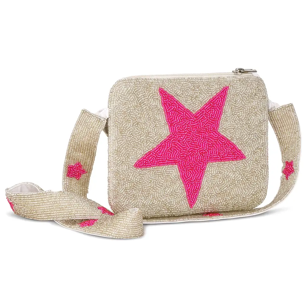 Iscream Star Beaded Crossbody Bag