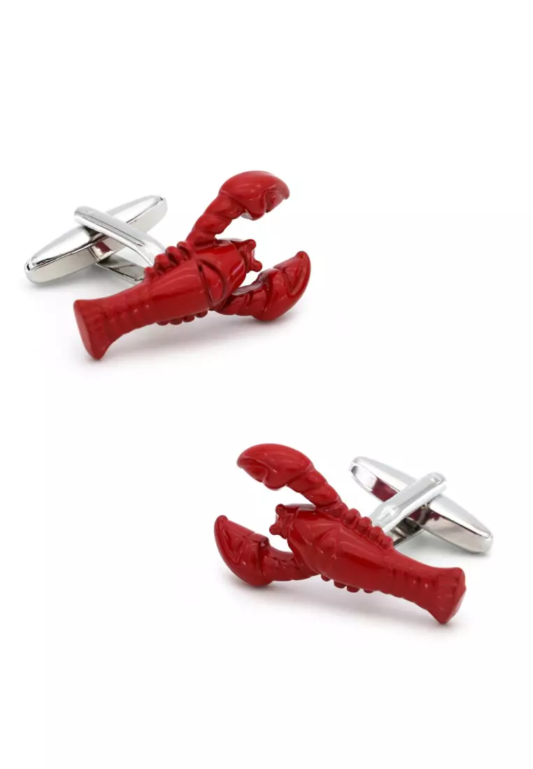 Kings Collection Red Lobster Cufflinks (KC20355)