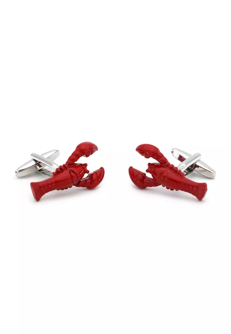 Kings Collection Red Lobster Cufflinks (KC20355)