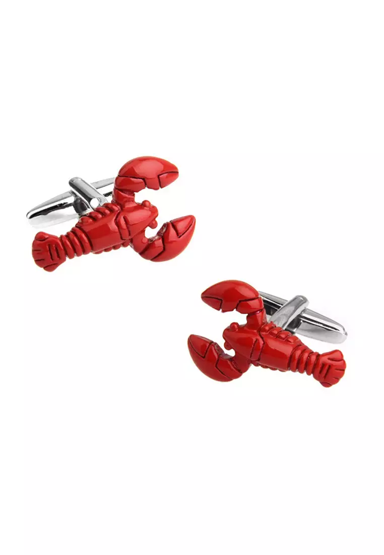 Kings Collection Red Lobster Cufflinks (KC20355)