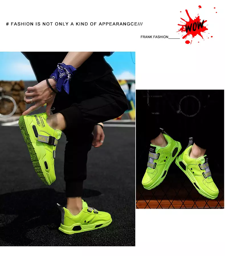 men Sports Walking Shoes Lovers Printing Fashion Tennis shoes