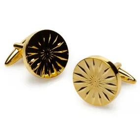 Mr Warhol Gold Cufflinks