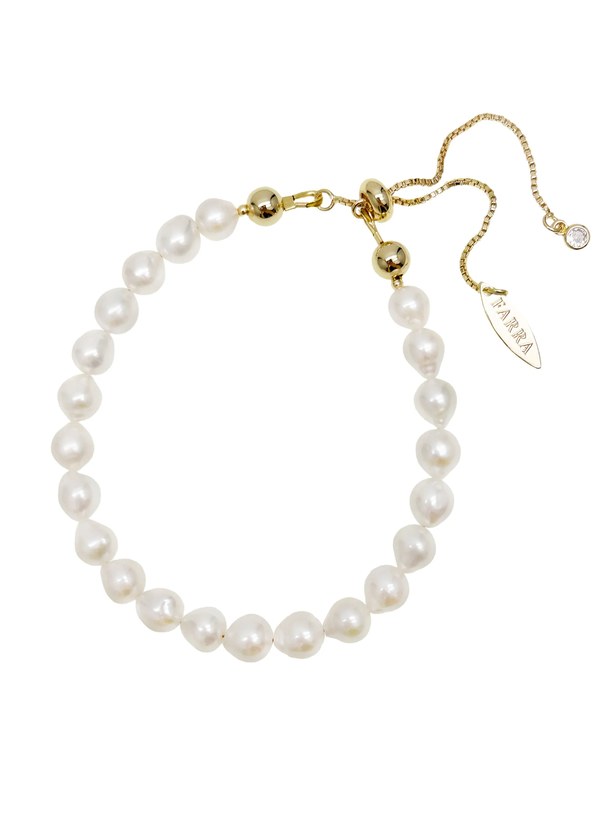 Must-have Freshwater Pearls Beaded Adjustable Bracelet LB015