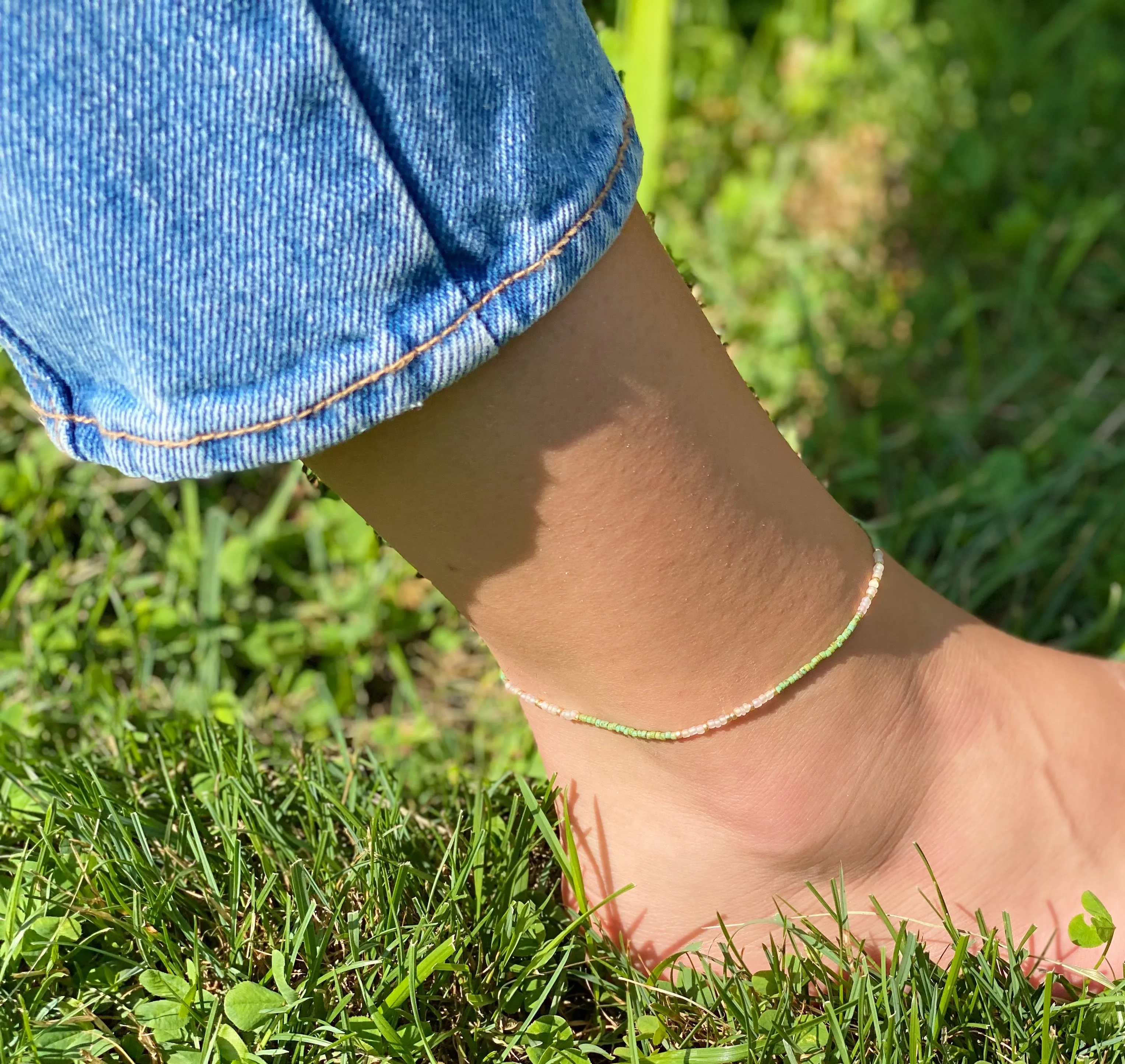 PARKER Beaded Anklet