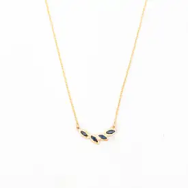 Petal Sapphire Necklace