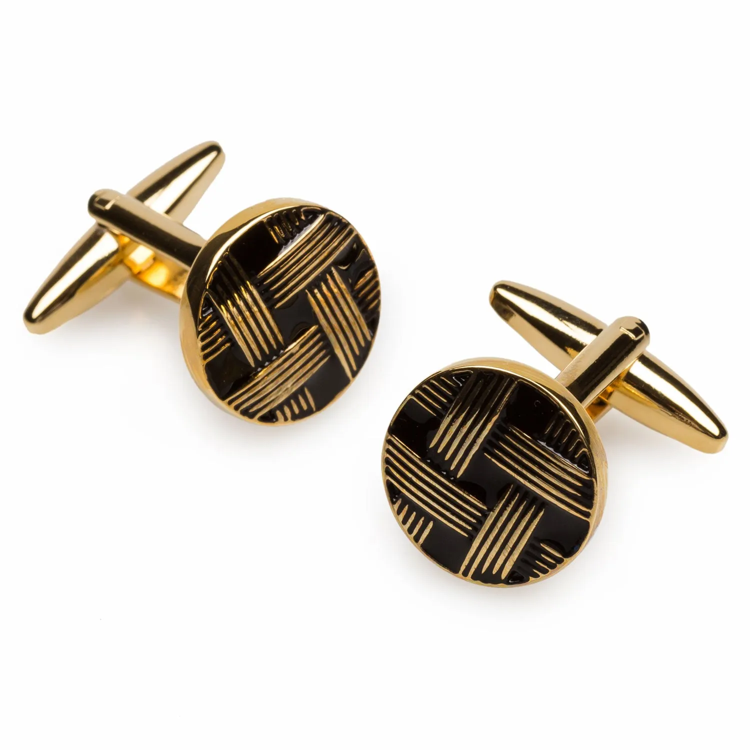 Rembrandt Gold Cufflinks