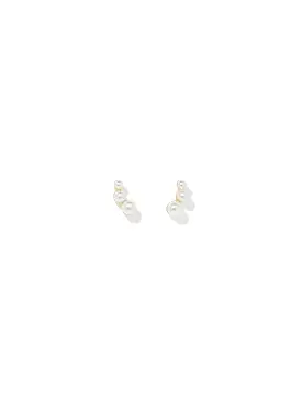 Sloane Pearl Cluster Earrings