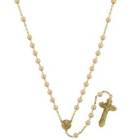 Symbols Of Faith Beaded Crucifix Rosary