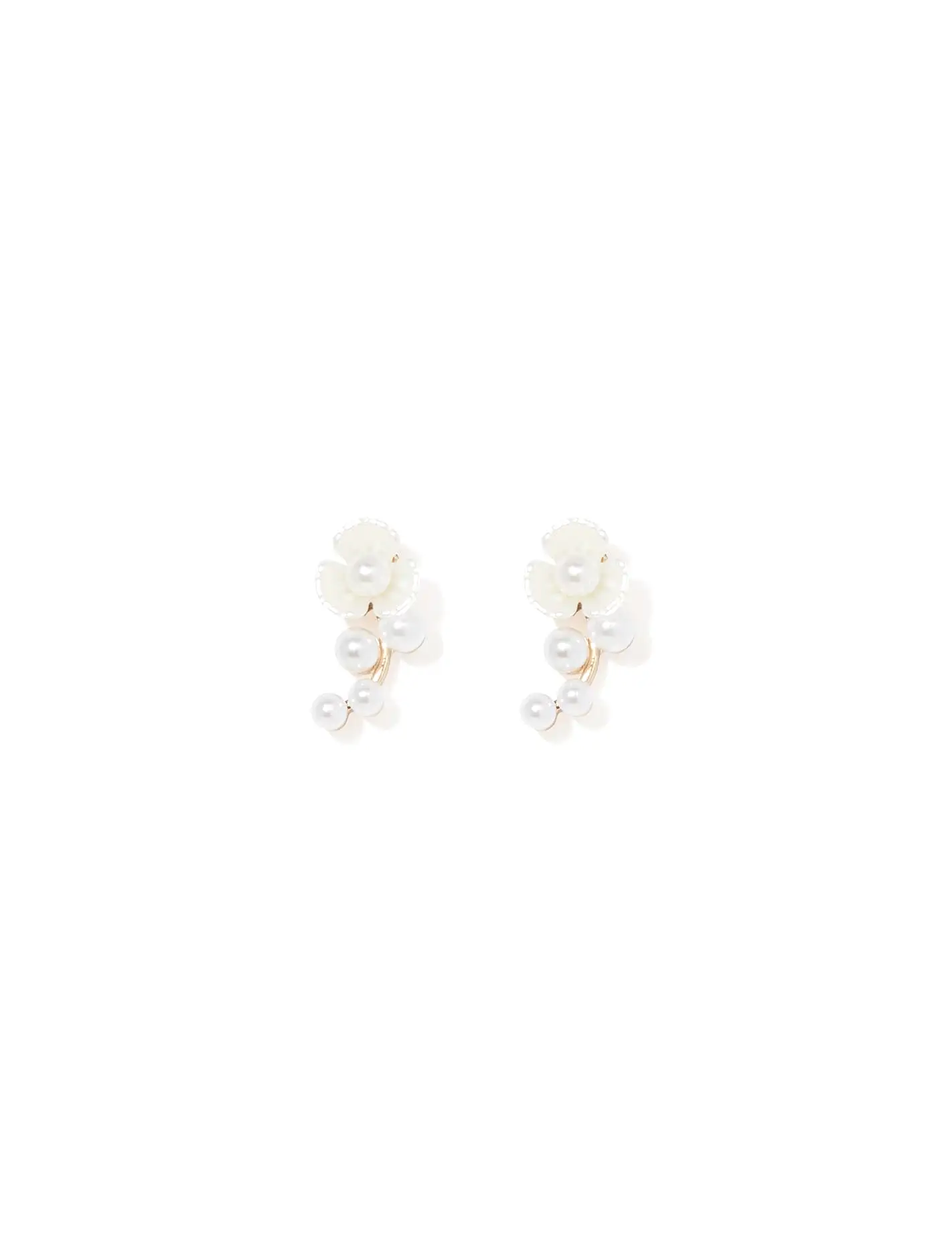 Thalia Pretty Pearl Bead Earrings