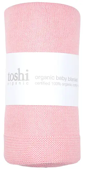 Toshi Organic Blanket Snowy PEARL