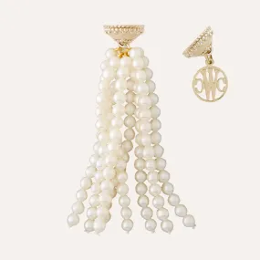 White Freshwater Pearl 4.5-5mm Tassel