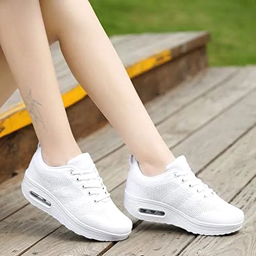 Women's Thick Sole Tennis Shoes