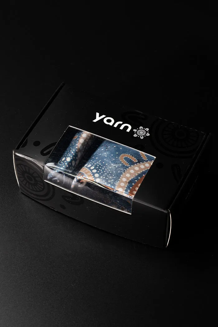 Yilawura (Night) Silk Gift Box (Tie, Pocket Square, Cufflinks)